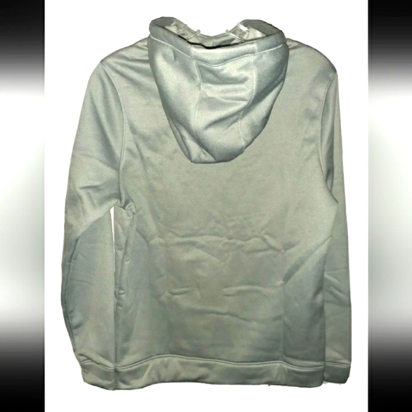 NOS Womens Sz XS Lt Gray Under Armour STORM Hoodie, Winterwear Pullover COLDGEAR - Picture 2 of 7